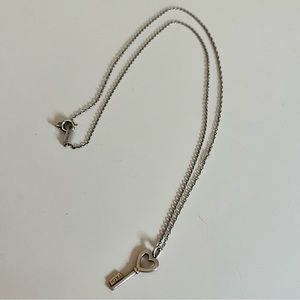 Tiffany Heart Key necklace
